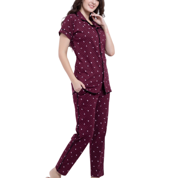 Collar Set Night Suits